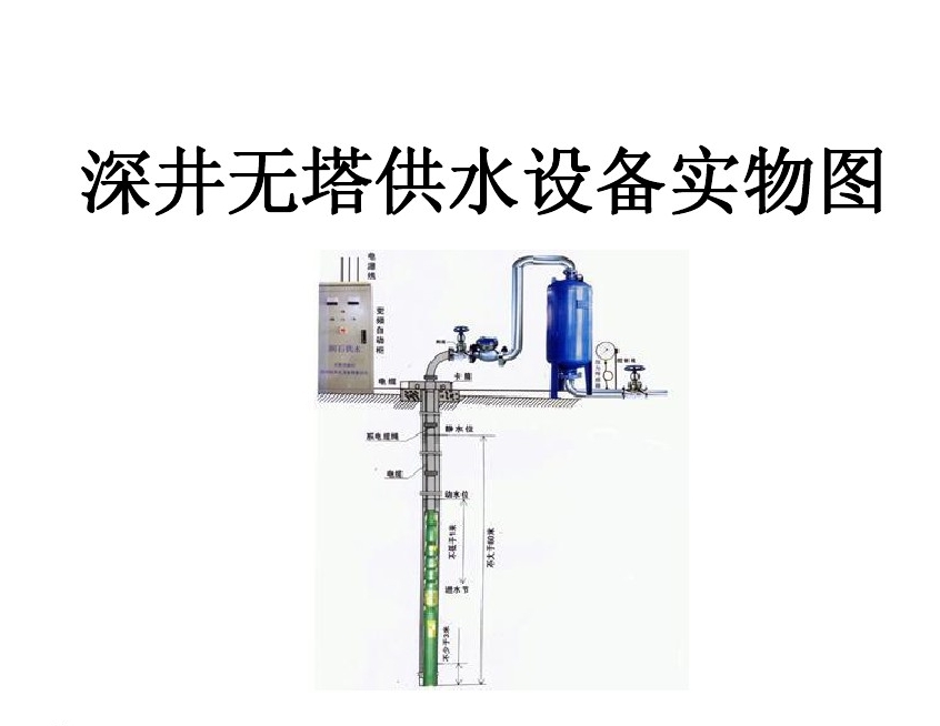 安新县井泵无塔式供水设备